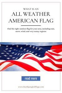 All Weather American flag
