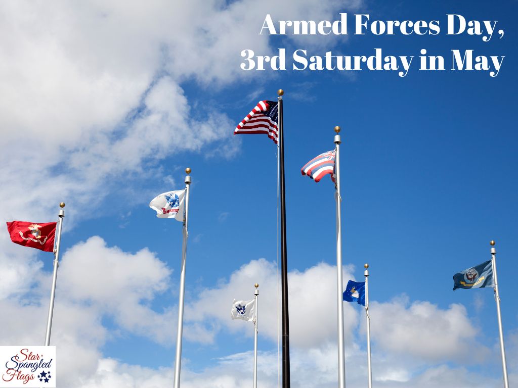 Armed Forces Day, flag holiday