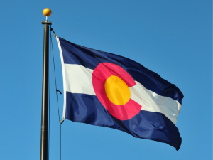Colorado flag ranked 3