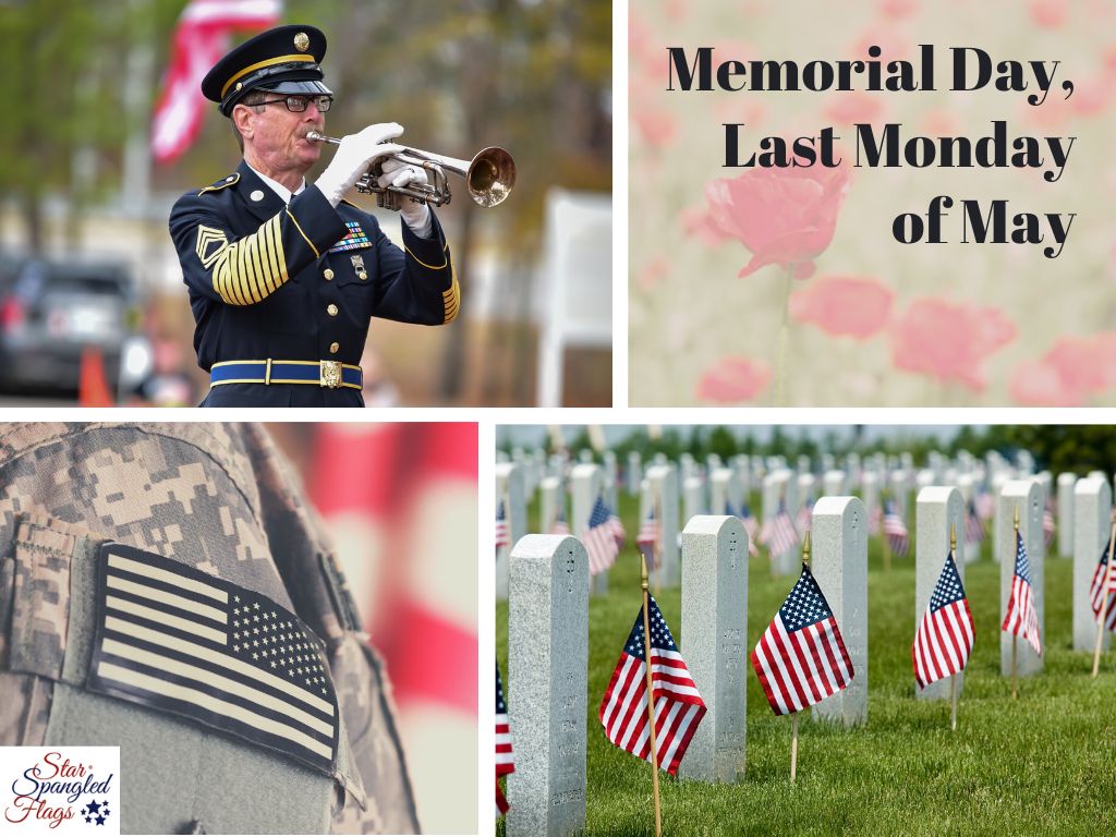 Memorial Day flag holiday