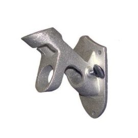 silver mounting bracket