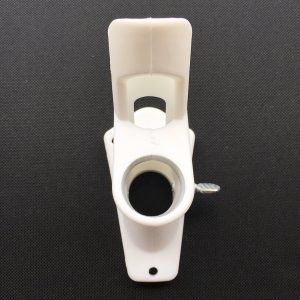 white mounting bracket