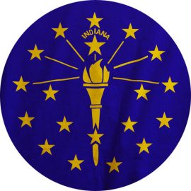 Flag of Indiana