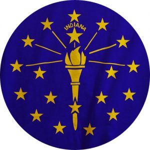 Flag of Indiana